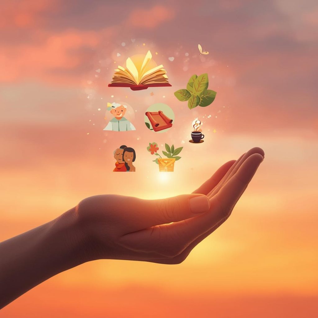 في رحاب السعادة