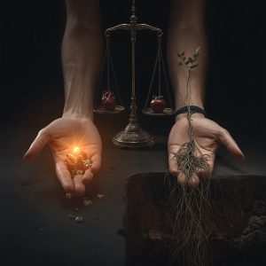 العطاء الى استنزاف